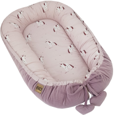 Eko EKO Hniezdo pre bábätko bavlnené velvet Unicorn 90x60cm babafészek