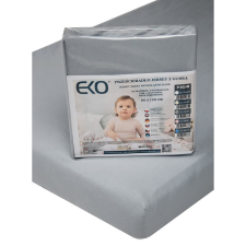 Eko Gumis lepedő Jersey szürke 120x60 cm babaágynemű, babapléd