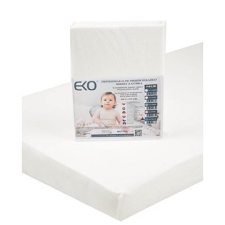 Eko Jersey gumis lepedő, fehér 120x60 cm lakástextília