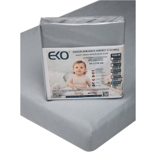 Eko Jersey gumis lepedő, szürke 120x60 cm lakástextília