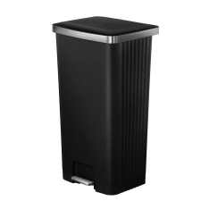 Eko Pedálos szemetes, EKO, Hana 2, 90 literes, 1 rekeszes, fekete szemetes