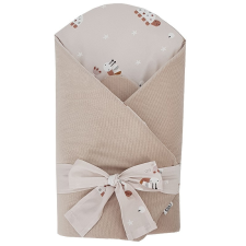  EKO Takaró pamutból kókusz kivehető betéttel VELVET Bees Beige 75x75 cm babaágynemű, babapléd