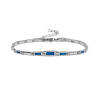 Ékszer ABC Ezüst kék opál köves karlánc