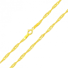 Ékszerkirály 14 karátos arany nyaklánc, Szingapúr nyaklánc