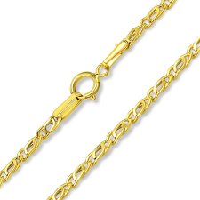 Ékszerkirály 14k arany nyaklánc, Scharless, 50 cm nyaklánc