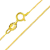 Ékszerkirály 14k arany nyaklánc, Velencei kocka, 42 cm