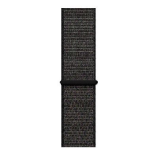 Ékszerkirály Apple watch óraszíj, nejlon, 38 mm, fekete okosóra kellék