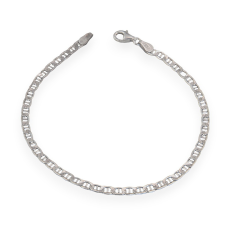 Ékszerkirály Ezüst karlánc Gucci, uniszex, 20 cm karkötő