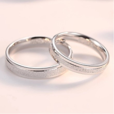 Ékszerkirály Ezüst női karikagyűrű, 7-es méret gyűrű