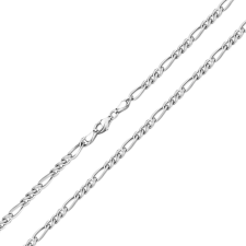 Ékszerkirály Ezüst nyaklánc, figaro, 50 cm uniszex nyaklánc