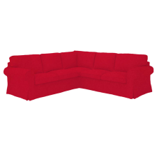  Ektorp sarokkanapé huzat (kinyitható) - MV piros lakástextília