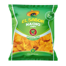 El sabor big nacho chips gluténmentes jalapeno 225 g előétel és snack