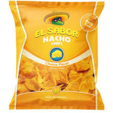 El Sabor El sabor big nacho chips gluténmentes sajtos 225 g reform élelmiszer