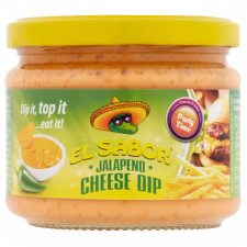 El Sabor jalapenós sajtszósz 300 g alapvető élelmiszer