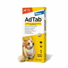 Elanco AdTab Rágótabletta Kutyák részére 5,5-11 kg 1db élősködő elleni készítmény kutyáknak