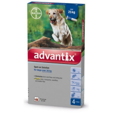 Elanco ADVANTIX SPOT ON 25-40KG KUTYA 4 PIPETTA/ doboz élősködő elleni készítmény kutyáknak