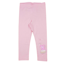 Elasztikus pamut kislány leggings Peppa malac mintával gyerek nadrág