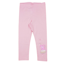 Elasztikus pamut kislány leggings Peppa malac mintával gyerek nadrág