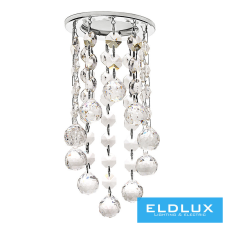 ELDLUX GEM süllyesztett lámpatest GU10 króm világítás