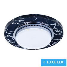 ELDLUX MIRROR süllyesztett lámpatest GX53 fekete világítás