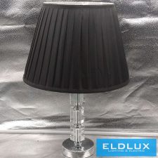 ELDLUX SHINY kristályüveg asztali lámpatest Króm E27 világítás