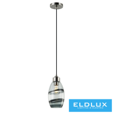 ELDLUX SMOKE függeszték E27 nikkel világítás