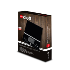 Eldom DWK200 DIETT konyhai mérleg - Fekete (DWK200) konyhai mérleg