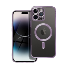 Electro Mag Apple iPhone 16 MagSafe kompatibilis hátlap tok, lila tok és táska