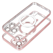 Electro Mag Cover tok MagSafe kompatibilis IPHONE 15 rózsaarany színű tok és táska