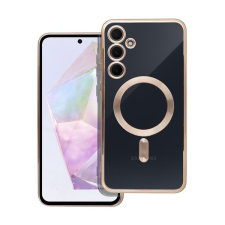 Electro Mag Samsung Galaxy A35 MagSafe kompatibilis hátlap tok, arany tok és táska
