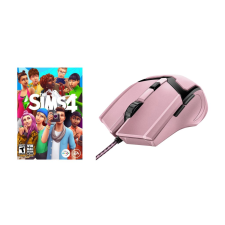 Electronic Arts The Sims 4 (PC) + Trust GXT 101P Gav USB egér rózsaszín (PC -  Dobozos játék) videójáték
