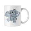  Elefántos - Fehér Bögre Gyerekeknek
