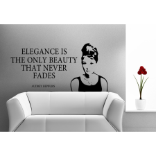  Elegance - Audrey Hepburn, falmatrica tapéta, díszléc és más dekoráció