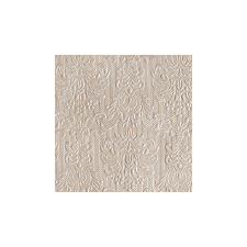 Elegance pearl taupe dombornyomott papírszalvéta 25x25cm,15db-os konyhai eszköz