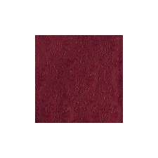 Elegance ruby red dombornyomott papírszalvéta 33x33cm, 15db-os papírárú, csomagoló és tárolóeszköz