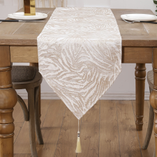  Elegáns Arany Zebra Csíkos Asztali futó lakástextília