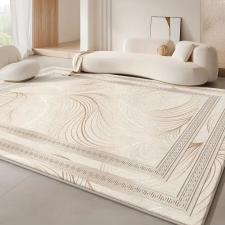  Elegáns bársony szőnyeg, krémszínű 120x180cm RX890271-1 lakástextília