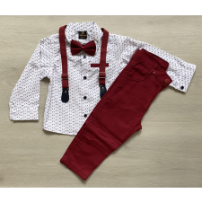  Elegáns négy részes kisfiú szett gyerek ruha szett