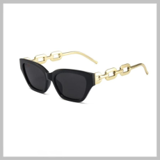  ELEGANT CHAIN Női Napszemüveg – Arany láncos szárakkal – OK277