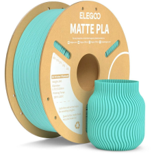 Elegoo PLA MATTE - 1,75mm, 1kg, Cardboard Spool, Teal Green (ELEEG240438) nyomtató kellék