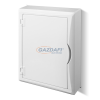 ELEKTRO-PLAST 0608-00 "Economic box" falon kívüli elosztószekrény, IP40, 24 modul, fehér