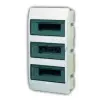 ELEKTRO-PLAST 0657-10 "Elegant" süllyesztett elosztó, IP40, 36 modul, 3x12