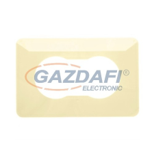 ELEKTRO-PLAST 2100-21 univerzális tapétavédő kettes keret, krém, 131x203x3mm villanyszerelés