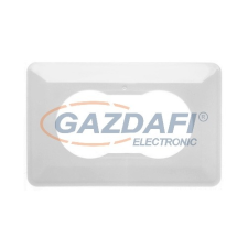 ELEKTRO-PLAST 2100-26 univerzális tapétavédő kettes keret, ezüst, 131x203x3mm villanyszerelés