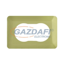 ELEKTRO-PLAST 2100-27 univerzális tapétavédő kettes keret, szatén, 131x203x3mm villanyszerelés