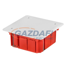 ELEKTRO-PLAST EP-0261-00 süllyesztett gipszkarton kötődoboz, 95x95x50mm, IP40 villanyszerelés