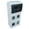ELEKTRO-PLAST EP-S0856 RS Ipari elosztó doboz, 8 modul