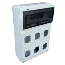 ELEKTRO-PLAST EP-S0857 RS Ipari elosztó doboz, 13 modul, 6 furattal villanyszerelés