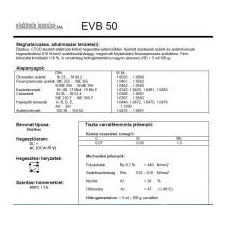  Elektróda bázikus EVB 50 5.0 mm 5.4 kg (13596) hegesztés