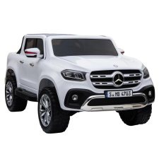  Elektromos, Akkumulátoros Kisautó Gyerekeknek, MERCEDES-BENZ XMX606 WHITE elektromos járgány